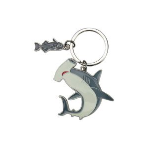 Key Ring Shaped Hammerhead Shark