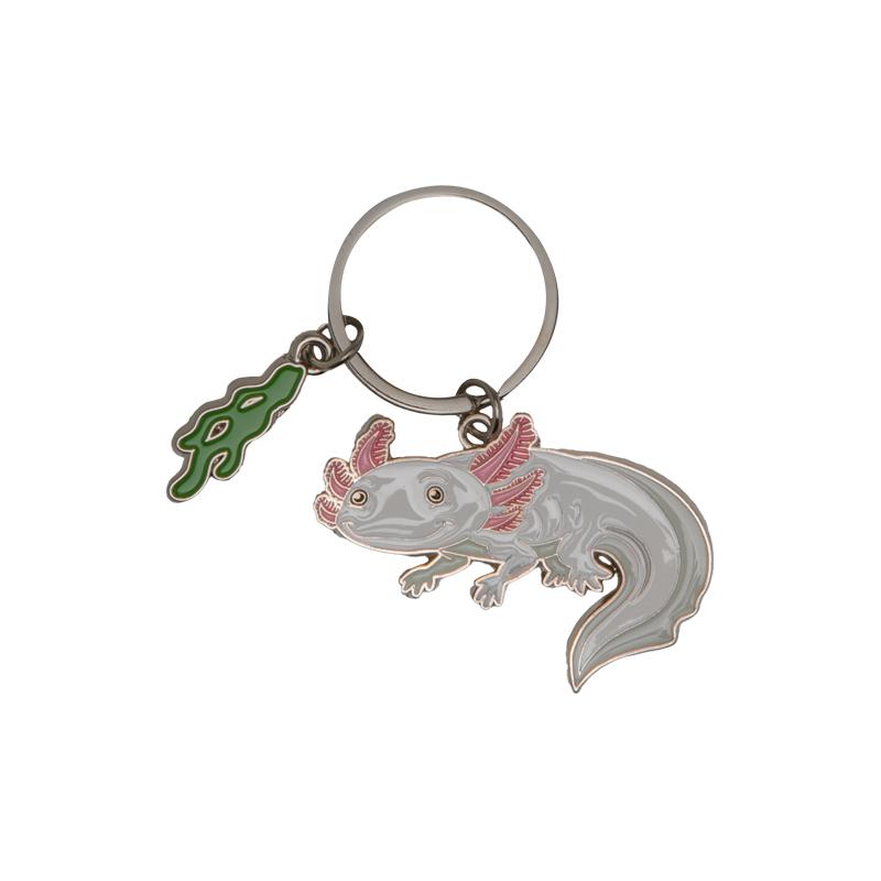 Key Ring Shaped Axolotl