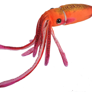 WR Plush Orange Squid
