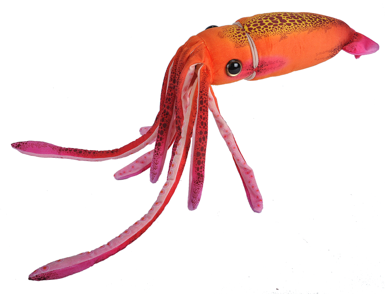 WR Plush Orange Squid