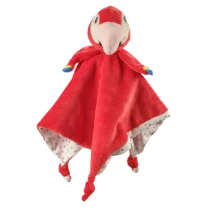 Security Blanket Red Parrot