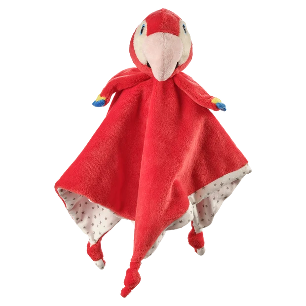 Security Blanket Red Parrot